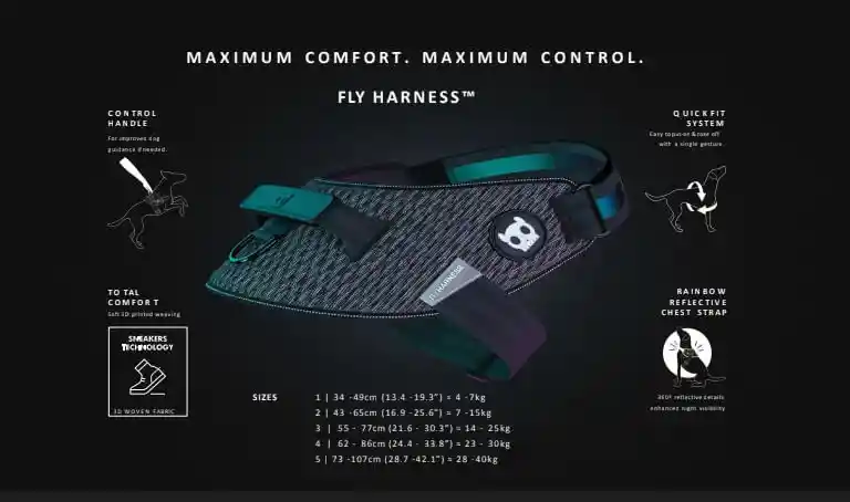 Zeedog Arnés Gotham Flyharness