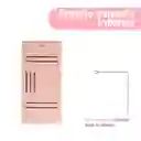 Billetera Para Mujer Letras en Relieve Rosa Miniso