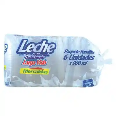 Mercaldas Leche Deslactosada Larga Vidax 6 Unidades