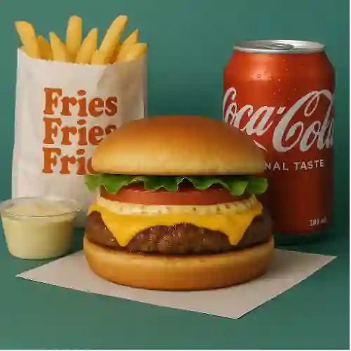 Combo Green Burger