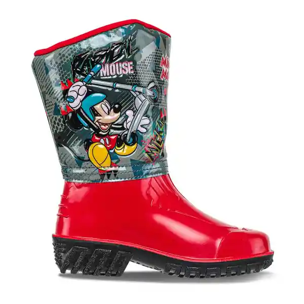 Disney Botas Presley Mickey Niño Negro Talla 23