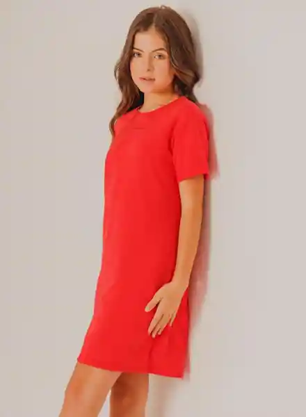 Vestido Manga Corta Niña Junior Cereza Talla 14 People