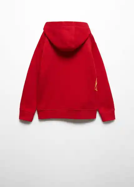 Sudadera Dcflash Rojo Talla 06 Niños Mango