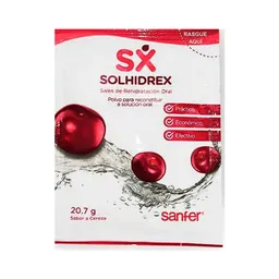 Sx Sale de Rehidratación Solhidrex Cereza