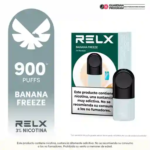 RELX Pod Pro 1-White Freeze-3%