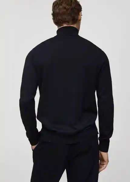 Buzo Jersey Willyt Navy Talla XXL Hombre Mango