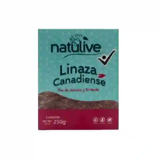 Natulive Linaza Dorada Con Flor de Jamaica y Té Verde