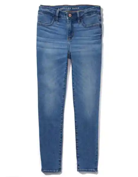 Jean Jegging Crop Mujer Azul Talla 12 American Eagle