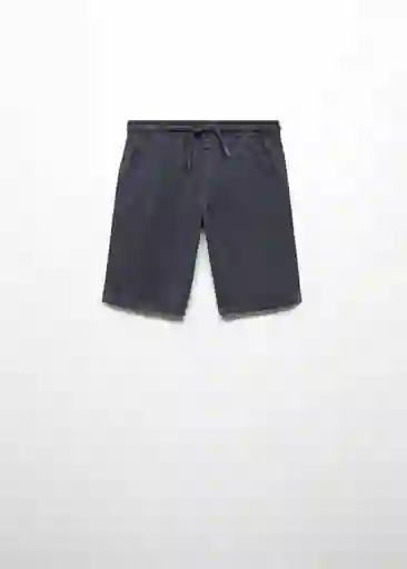 Bermuda Houston Navy Talla 12 Niño Mango