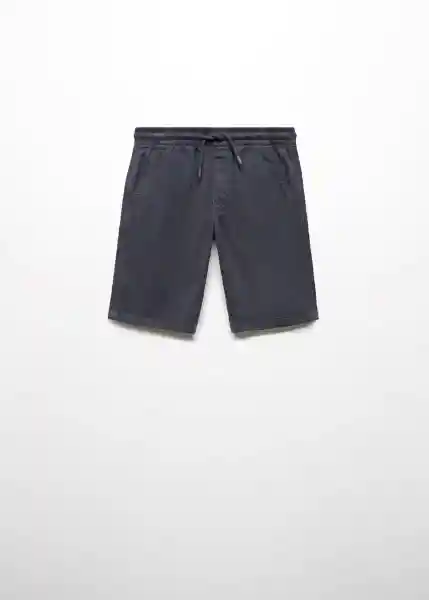 Bermuda Houston Navy Talla 12 Niño Mango