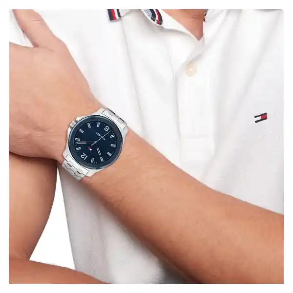 Reloj Jason Hombre Plateado 1710487 Tommy Hilfiger