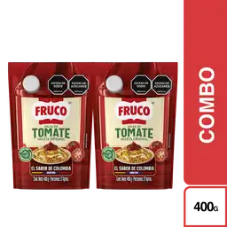 2 x Salsa de Tomate Fruco 400 g