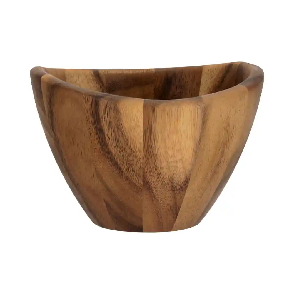 Bowl Madera Coctel Café Diseño 0001