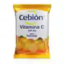 Cebión tabletas Masticables de Vitamina C sabor a Naranja 144 Unidades