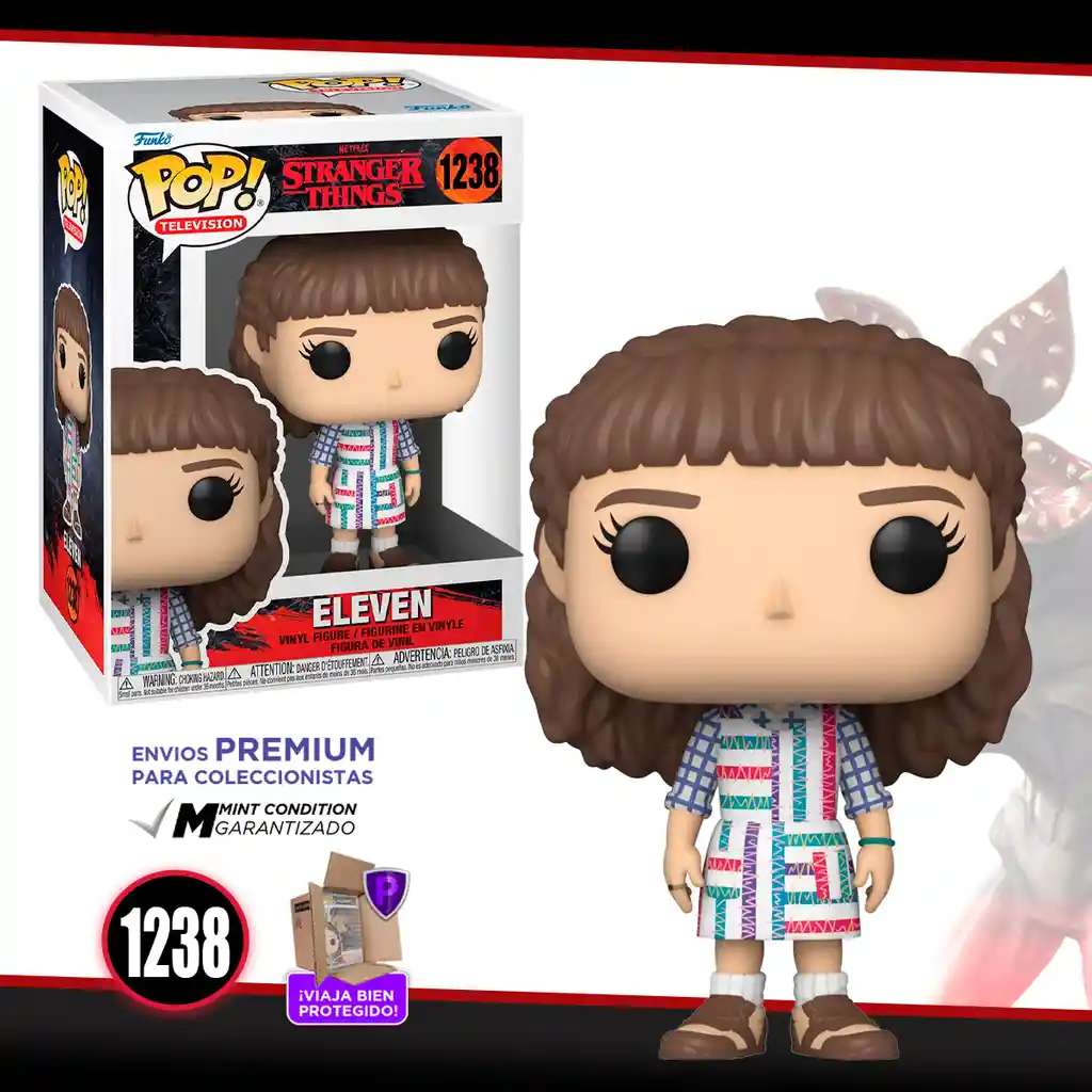 Funko Pop! Figura Colección Stranger Things Season 4th Eleven