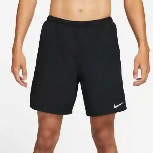 Nike Pantaloneta M Df Challenger 72In1 Correr Hombre Negro T M