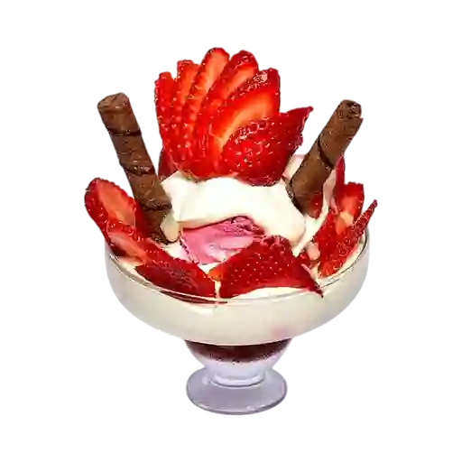 Fresa Crema y Helado