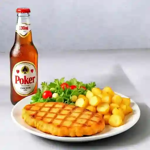 Combo Chuleta de Pollo