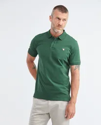 Camiseta Polo Verde Denso Ultraoscuro Talla S Chevignon