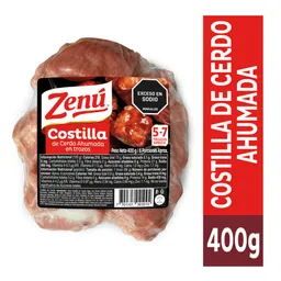 Zenú Costilla Ahumada 400 g