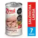 Zenú Salchichas Tipo Frankfurt Enlatadas 