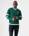Buzo Hombre Verde Talla XL 882G022_VER195220 Americanino