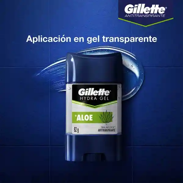 Desodorante Antitranspirante Hombre Gillette Hydra Gel Aloe 82 g Pack 2 Unidades