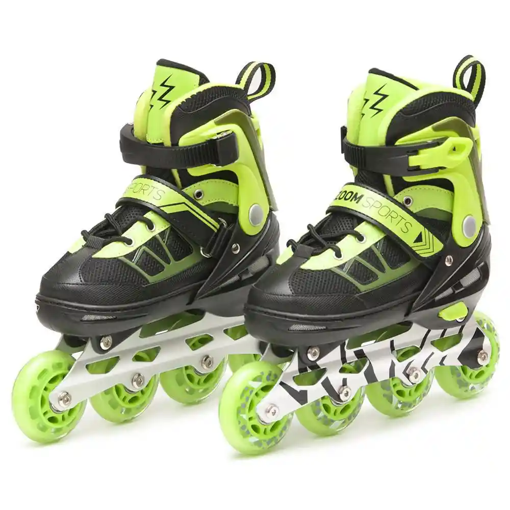 Zoom Sports Patines Electric Verde Ts 30-33 cm