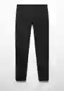 Pantalón Barnal Negro Talla 48 Hombre Mango