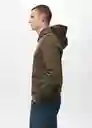 Buzo Sudadera Bono Oliva Talla S Hombre Mango