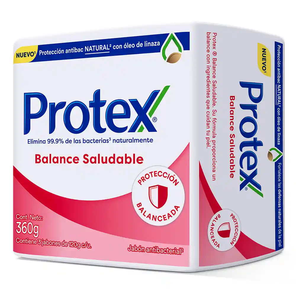 Protex Jabón en Barra Antibacterial Balance Saludable