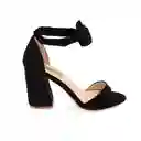 Sandalias Tacón Desk Negro Talla 38