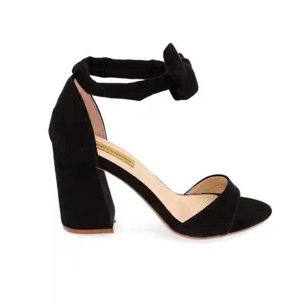 Sandalias Tacón Desk Negro Talla 38