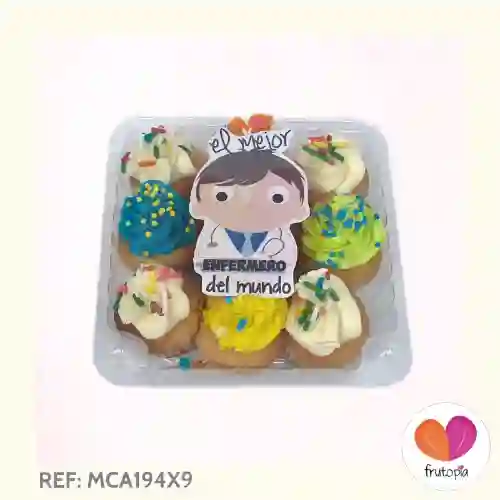 Minicupcakes X 9 Ref Mca194x9 Enfermero