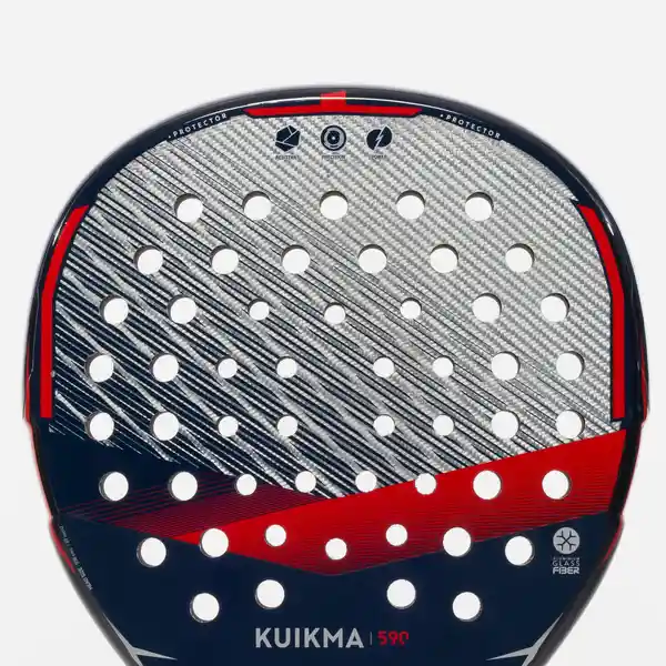 Kuikma Pala de Pádel Para Adultos Rojo Pr590