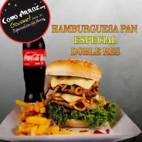 Hamburguesa Especial en Pan