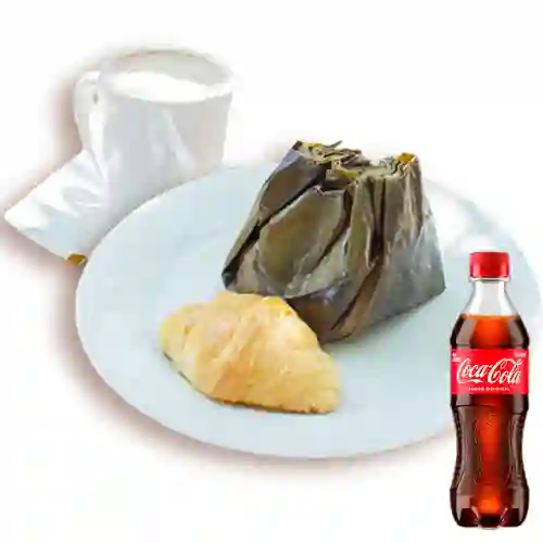Combo Tamal Noa + Coca Cola Original 400 ml