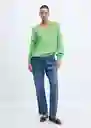 Buzo Jersey Kim Verde Pastel Talla S Mujer Mango