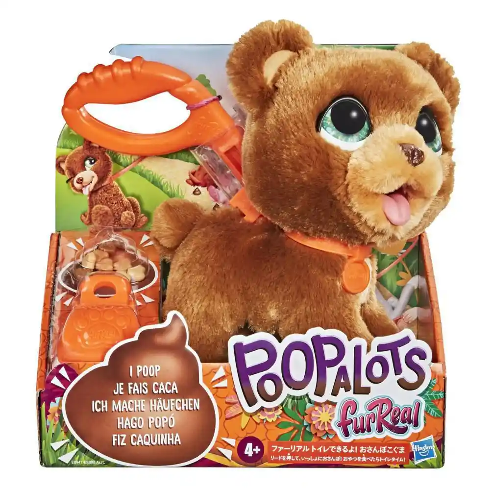  FurReal Friends Peluche Poopalots Big Wags Oso Grandes Paseos 