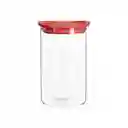 Recipiente Canister Vidrio Press 1000 mL Diseño 0001 Casaideas