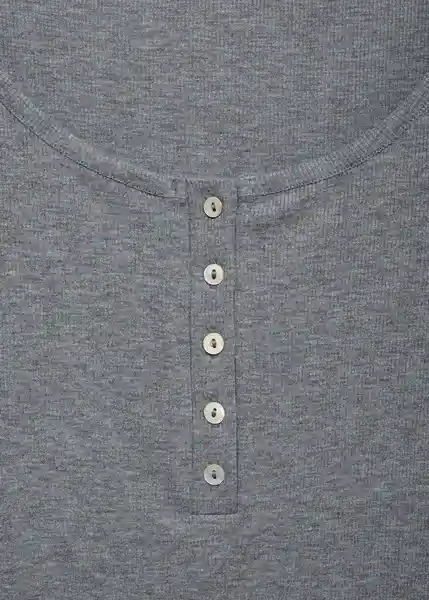 Camiseta Pijama Balance Gris Medio Vigore Talla S Mujer Mango