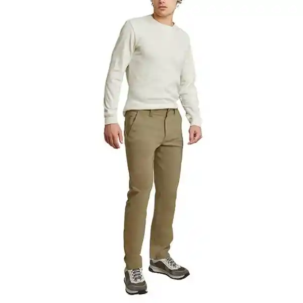 Weatherproof Pantalón Vintage Para Hombre Caqui