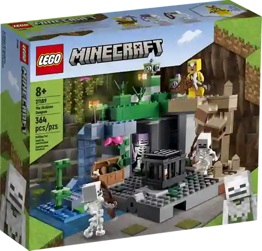 Juguete de Construcción Minecraft la Mazmorra Del Esqueleto Lego
