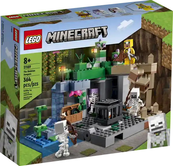 Juguete de Construcción Minecraft la Mazmorra Del Esqueleto Lego