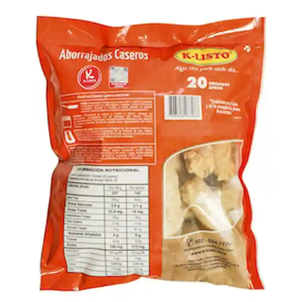 K-Listo Aborrajado Casero