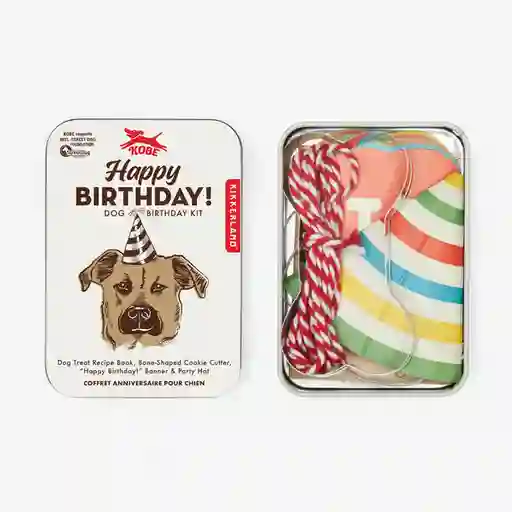 Kikkerland Kit Celebración Cumpleaños Para Perro