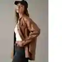 Camiseta Mujer Café Talla: SMALL American Eagle