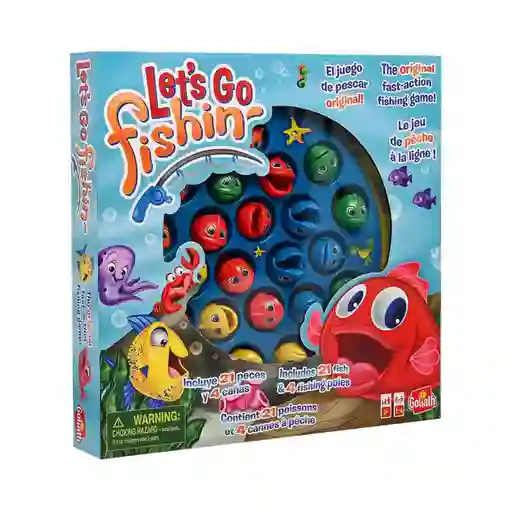 Toy Logic Juego de Mesa Goliath Lets go Fishing