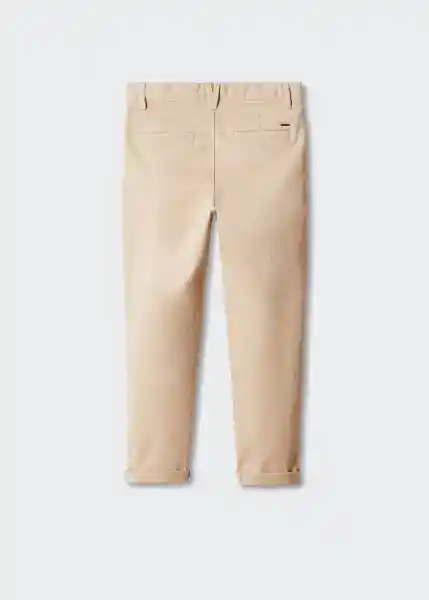 Pantalón Piccolo5 Beige Talla 12 Niños Mango