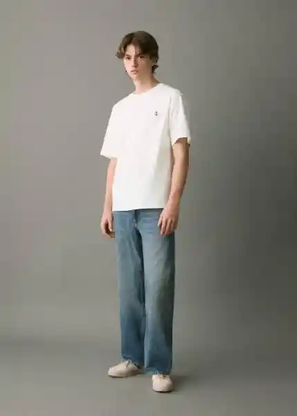 Camiseta Captain Offwhite Talla 23 Teen Niños Mango